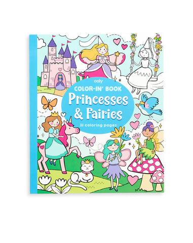 Princess and Fairies Coloring Book