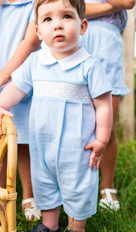 Charlie Smocked Romper