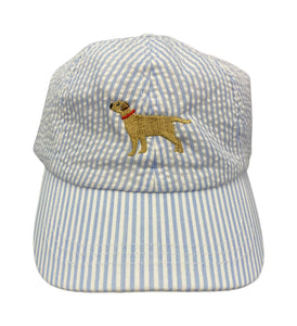 Dog Seersucker Hat