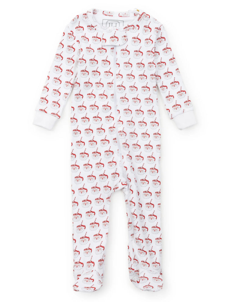 Parker Christmas Zip-Up Pajama