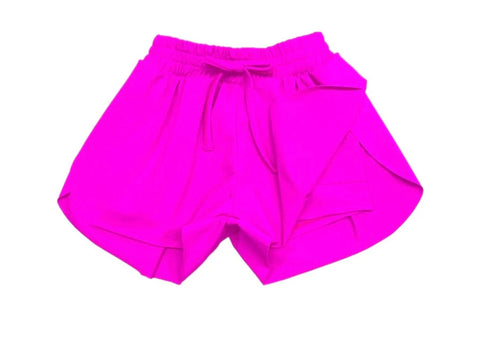 Fushia Butterly Shorts