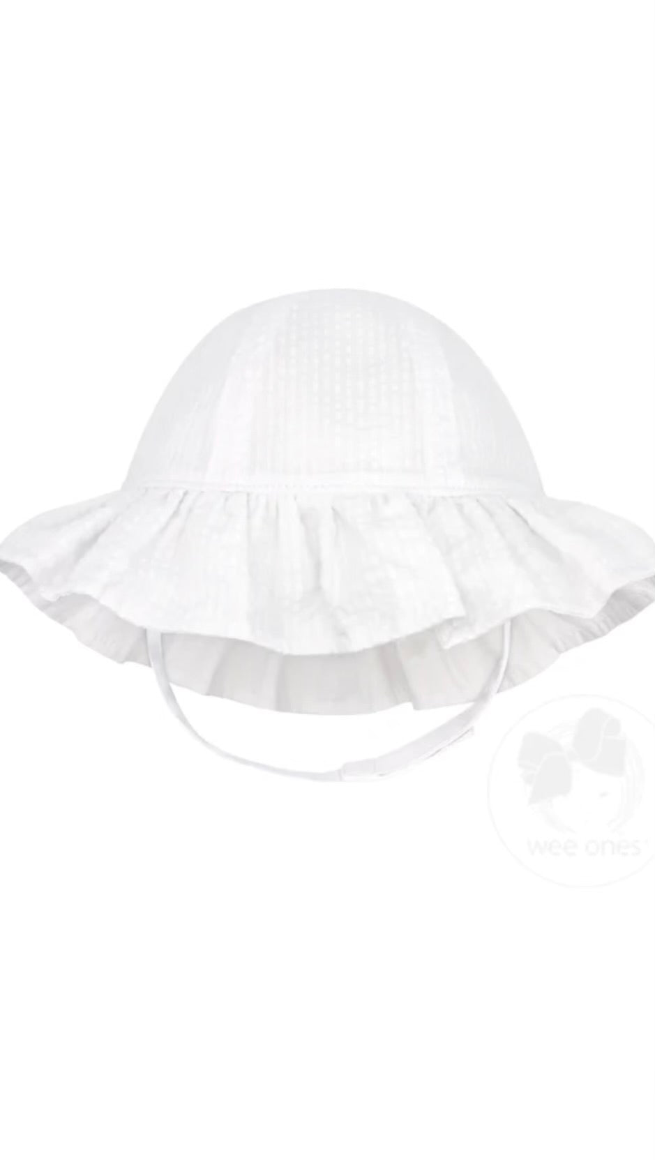 Ruffle Eyelet Sunhat