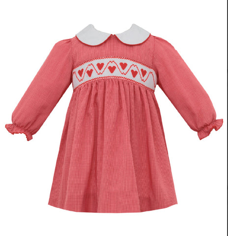 Smocked Hearts Dress