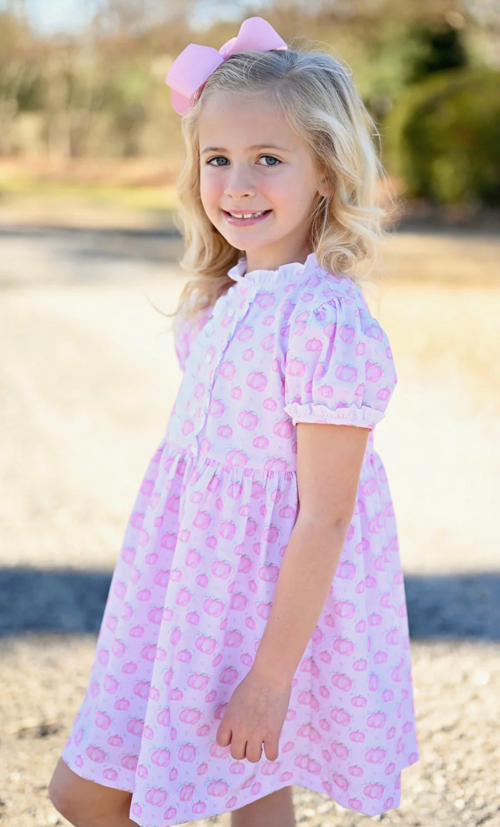 Pink Pumpkin Dress