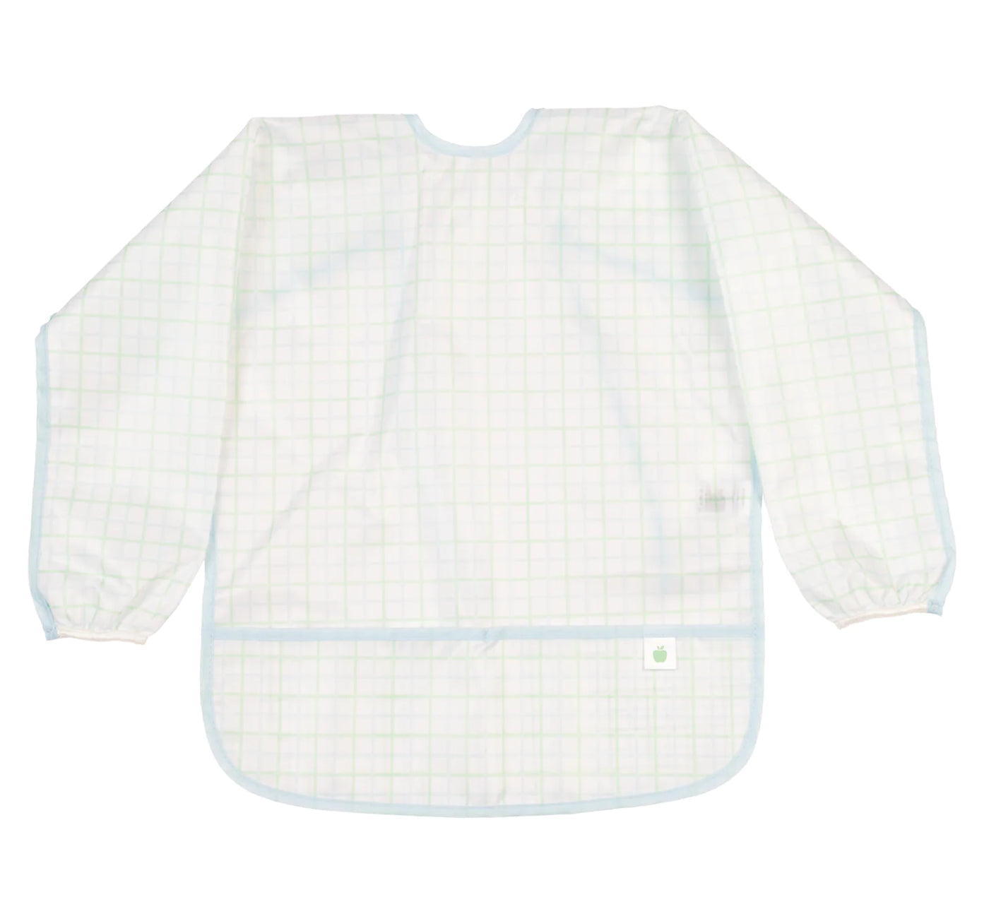 The Cover Everything Infant Bib Blue/Green Windowpane