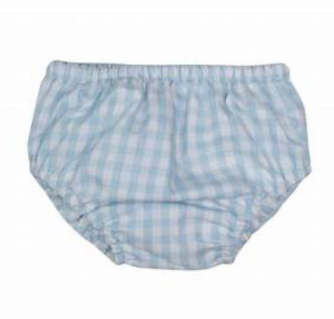 Blue Gingham Beach Bum Cover