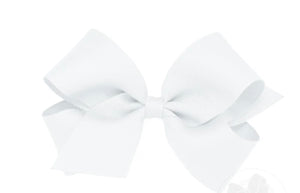 Medium White Bow