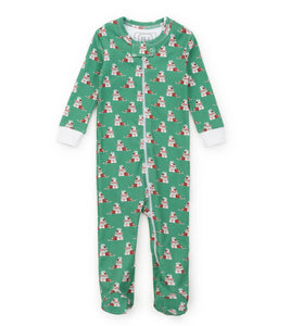 Parker Christmas Zip- Up Pajama