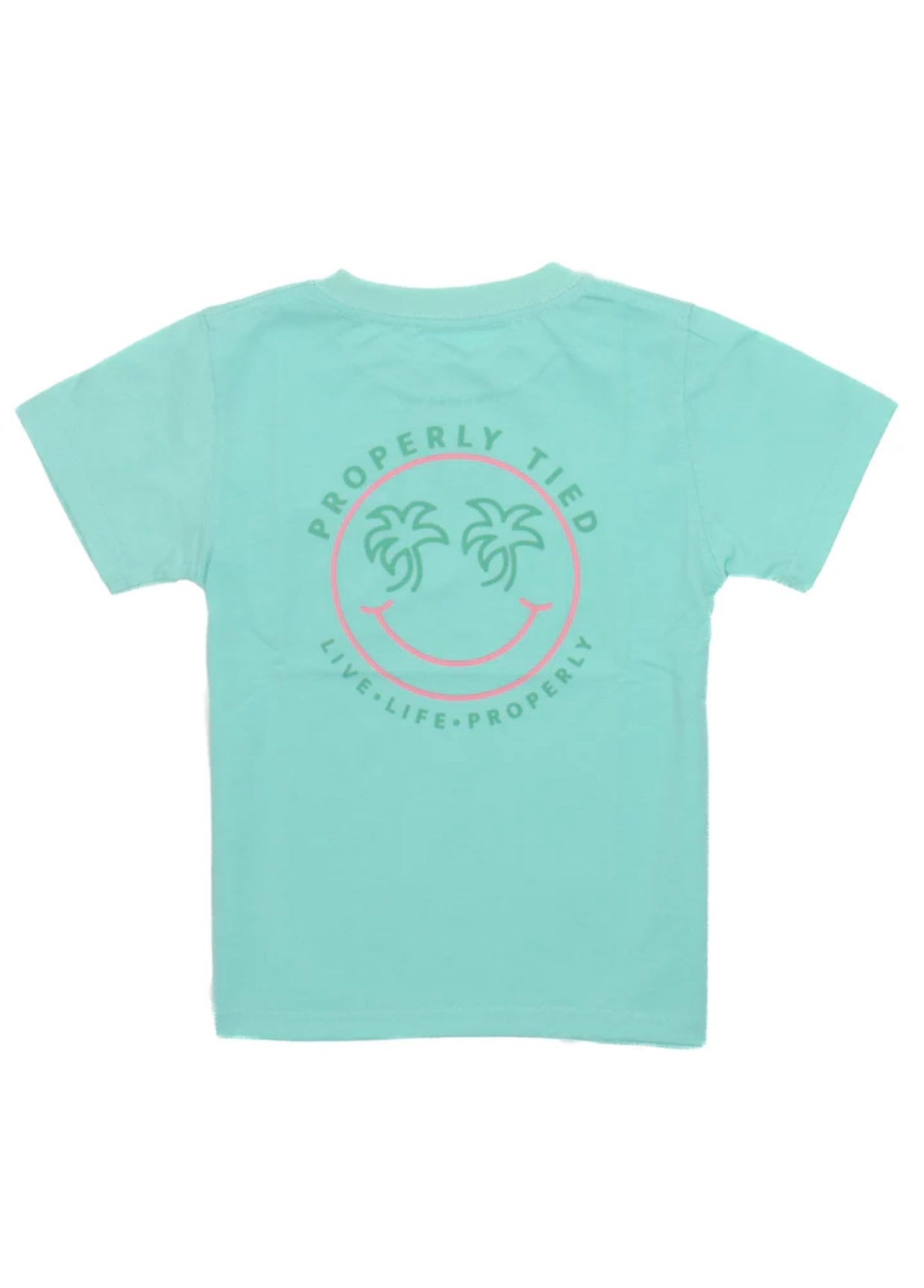 Girls Smiley Seafoam