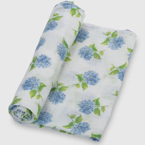 Blue Hydrangea Swaddle