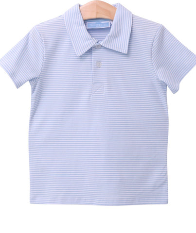 Henry Polo- Light Blue Stripe