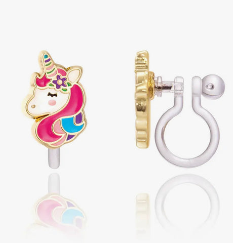 Clip On Cutie Earrings- Unicorn Dreams