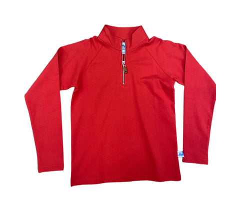 Red Half Zip