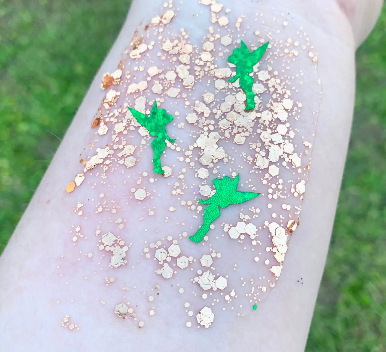 Tinker Bell Body, Hair, and Face Glitter