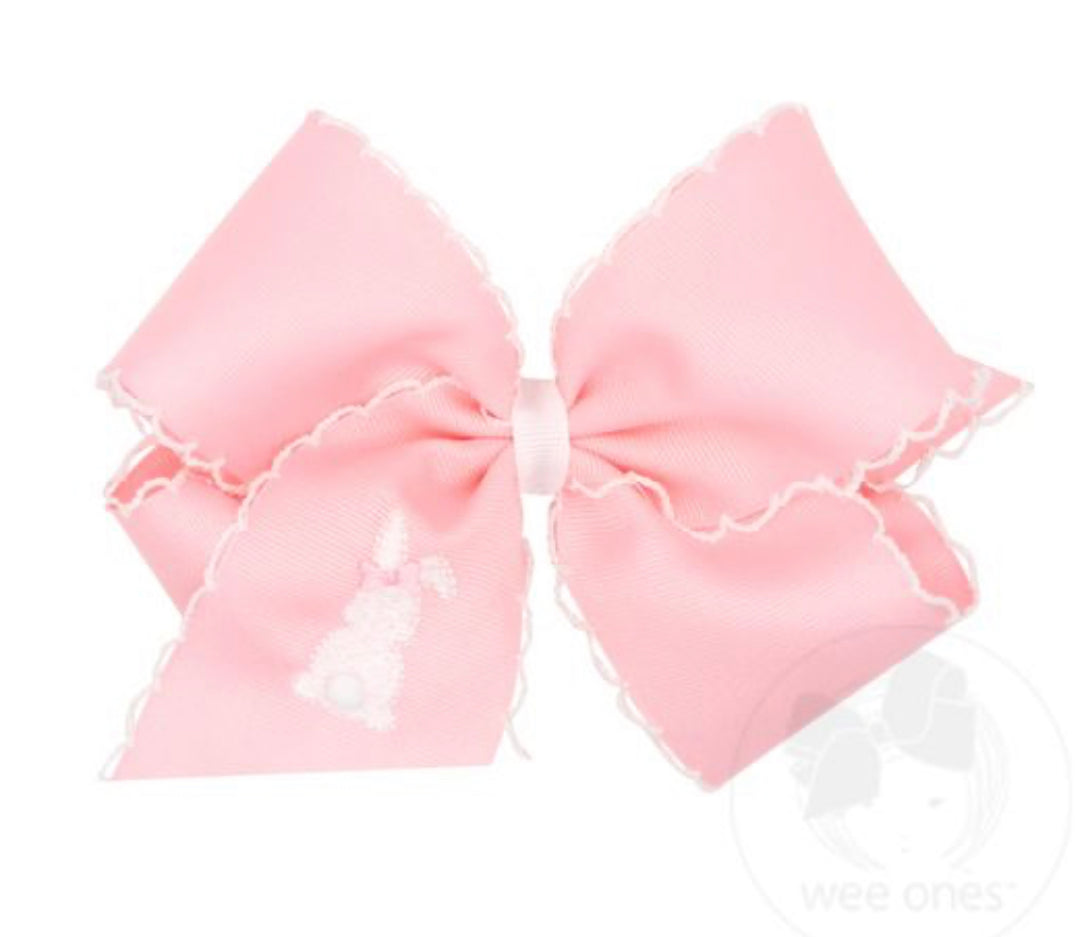 King Pink Bunny Bow