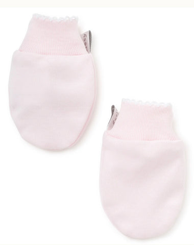 Pink/White Kissy Basics Mittens