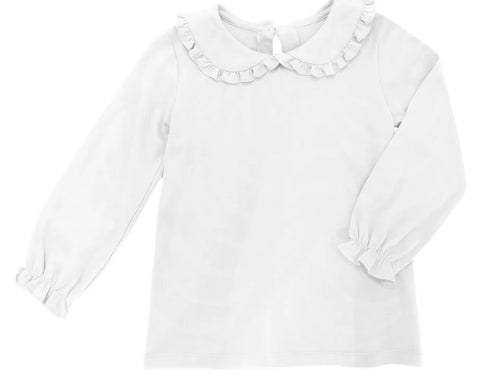 Peter Pan top white