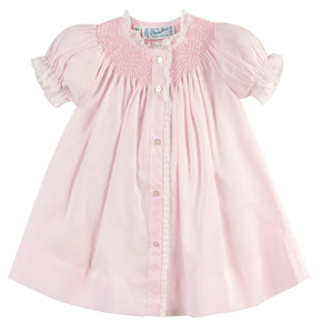 NB Girls Classic Smocked Daygown