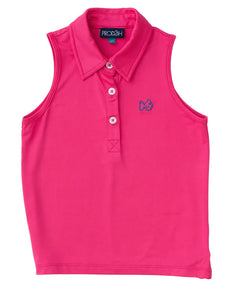 Pink Performance Polo