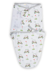 Golf A Round Baby Sleep Swaddle 100% Organic Cotton