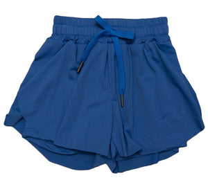 Blue Butterfly Shorts