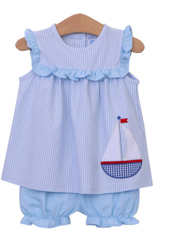 Sailboat Bloomer Set