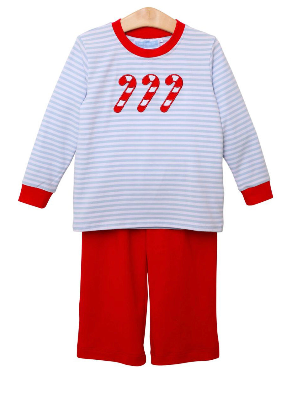 Candy Cane Pant Set