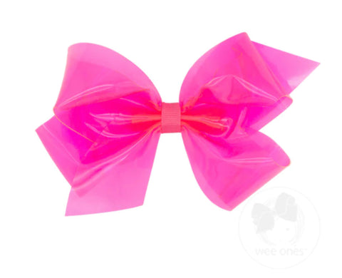 Medium Pink Splash Bow