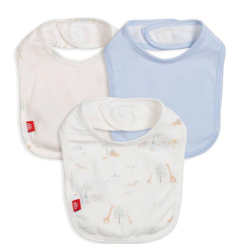 Boy’s Safari Magnetic Bibs