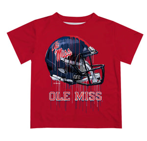 Ole Miss Helmet Tshirt