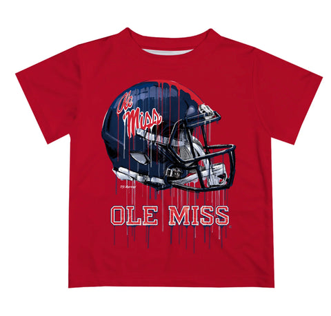 Ole Miss Helmet Tshirt