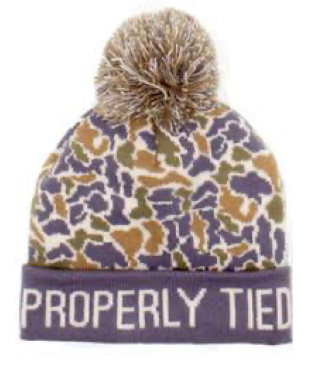 Breck Beanie Field Camo