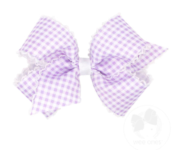 King Gingham Bow