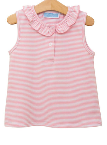 Nora Tank- Light Pink Stripe