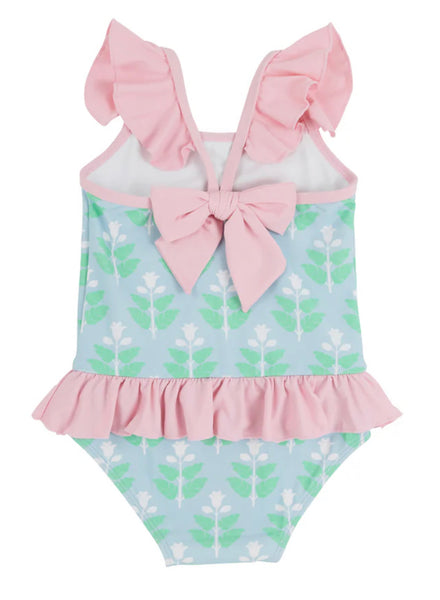 St. Lucia Swimsuit
Hanover Hand Block with Palm Beach Pink