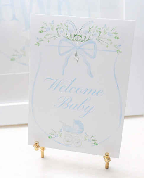 Welcome Baby Milestones Cards