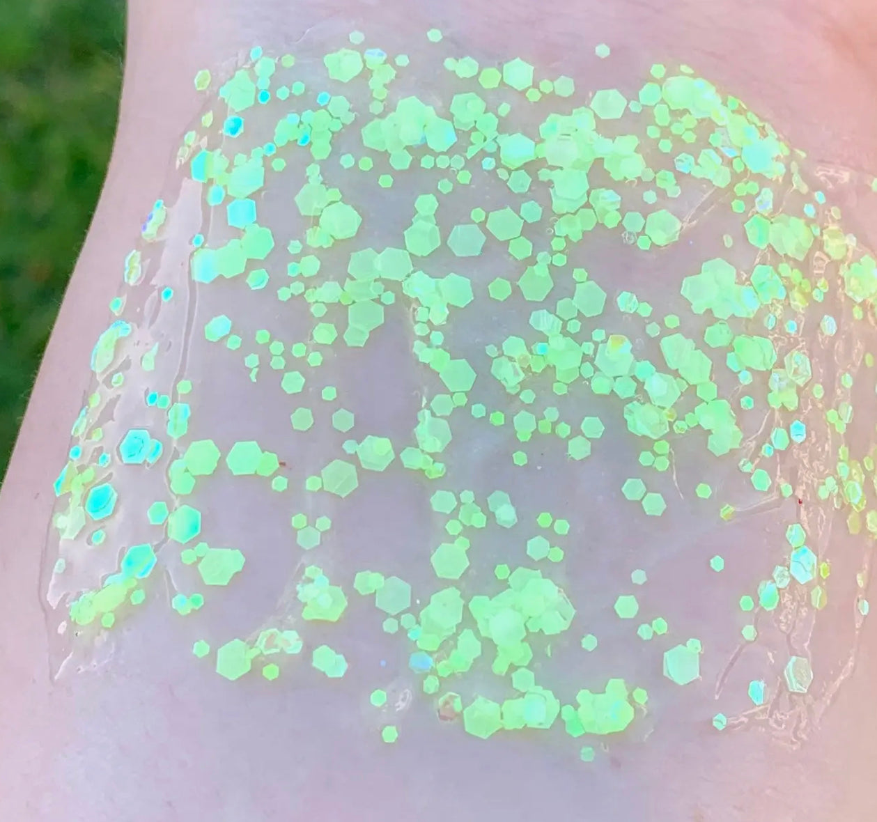 Glow in The Dark Hair and Body Glitter