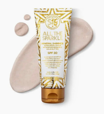 All the Sparkle Mineral Shimmer Sunscreen Spf 30