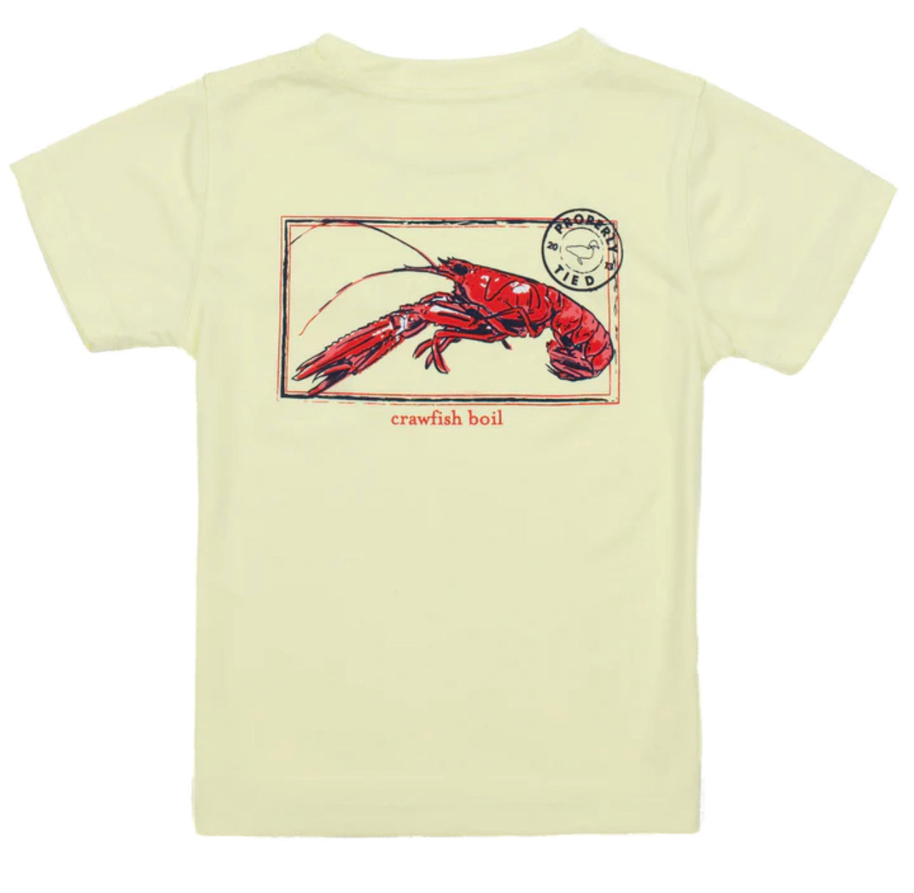 Boys Performance SS Tee Crawfish