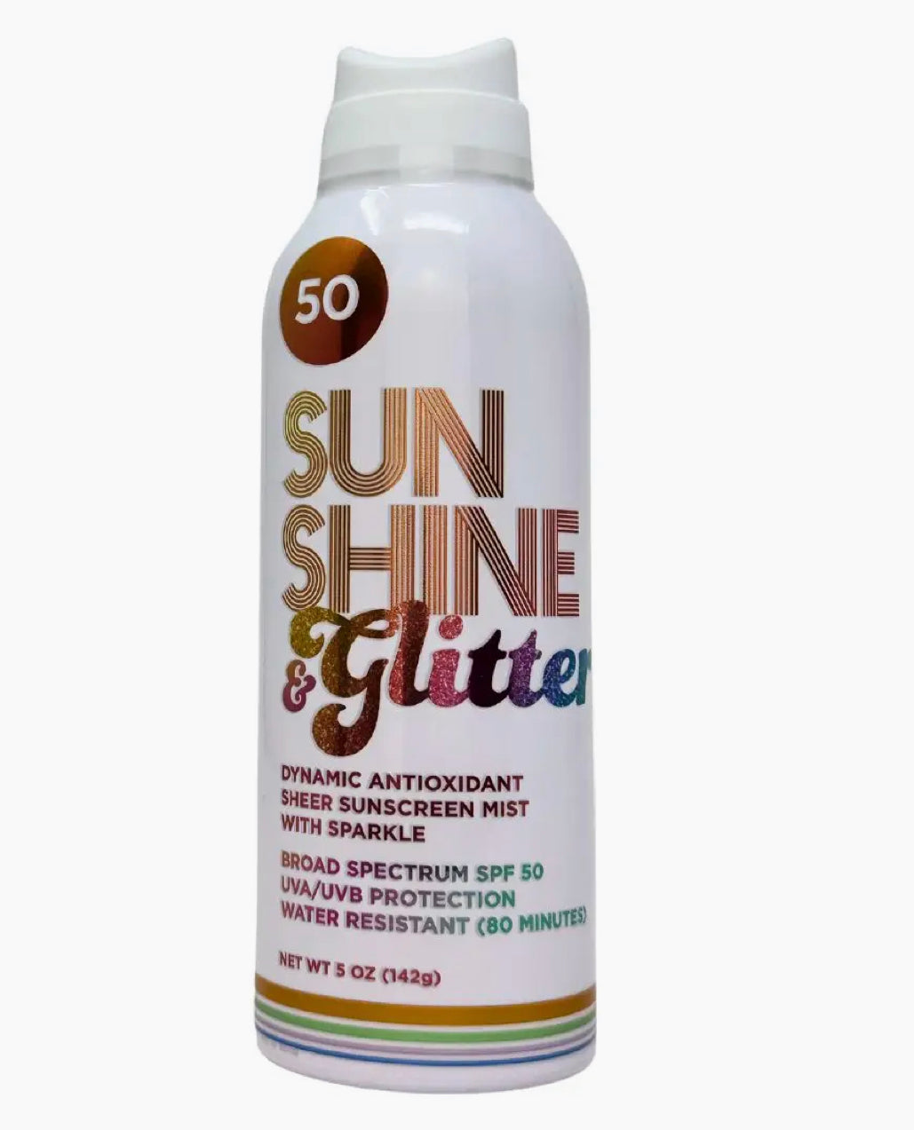 Sunshine & Glitter Sparkle Shimmer Sport Spf 50 Mist