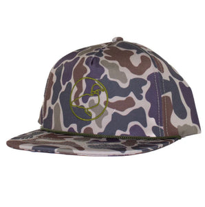 Vintage Camo Rope Hat