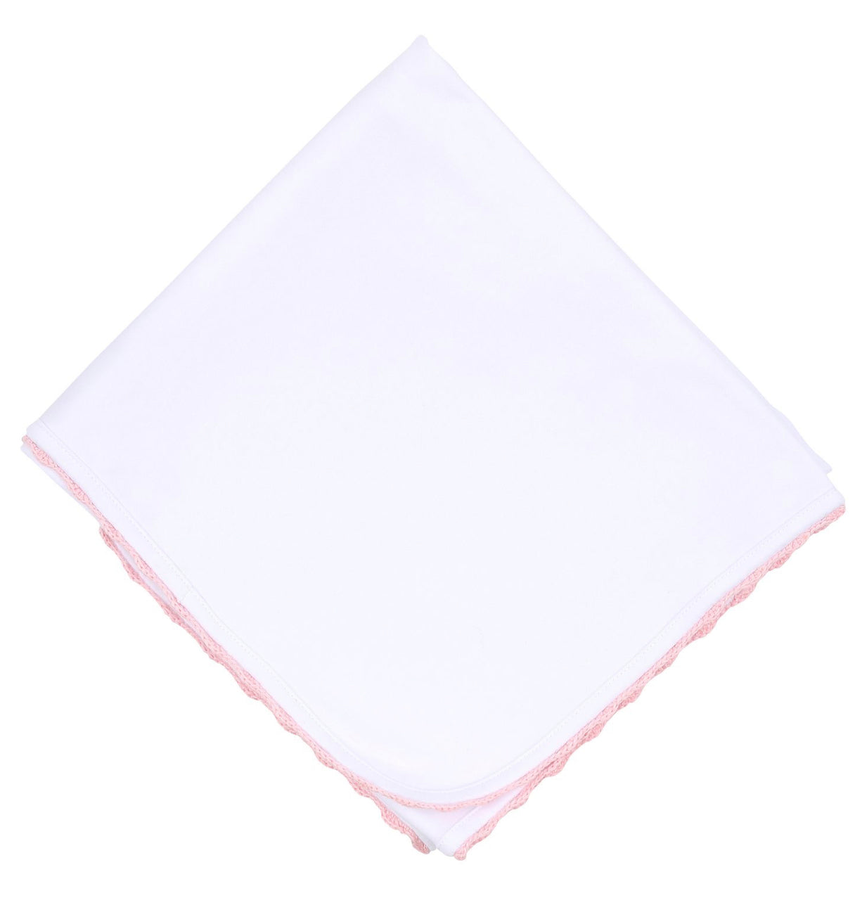 Baby Joy Pink Receiving Blanket