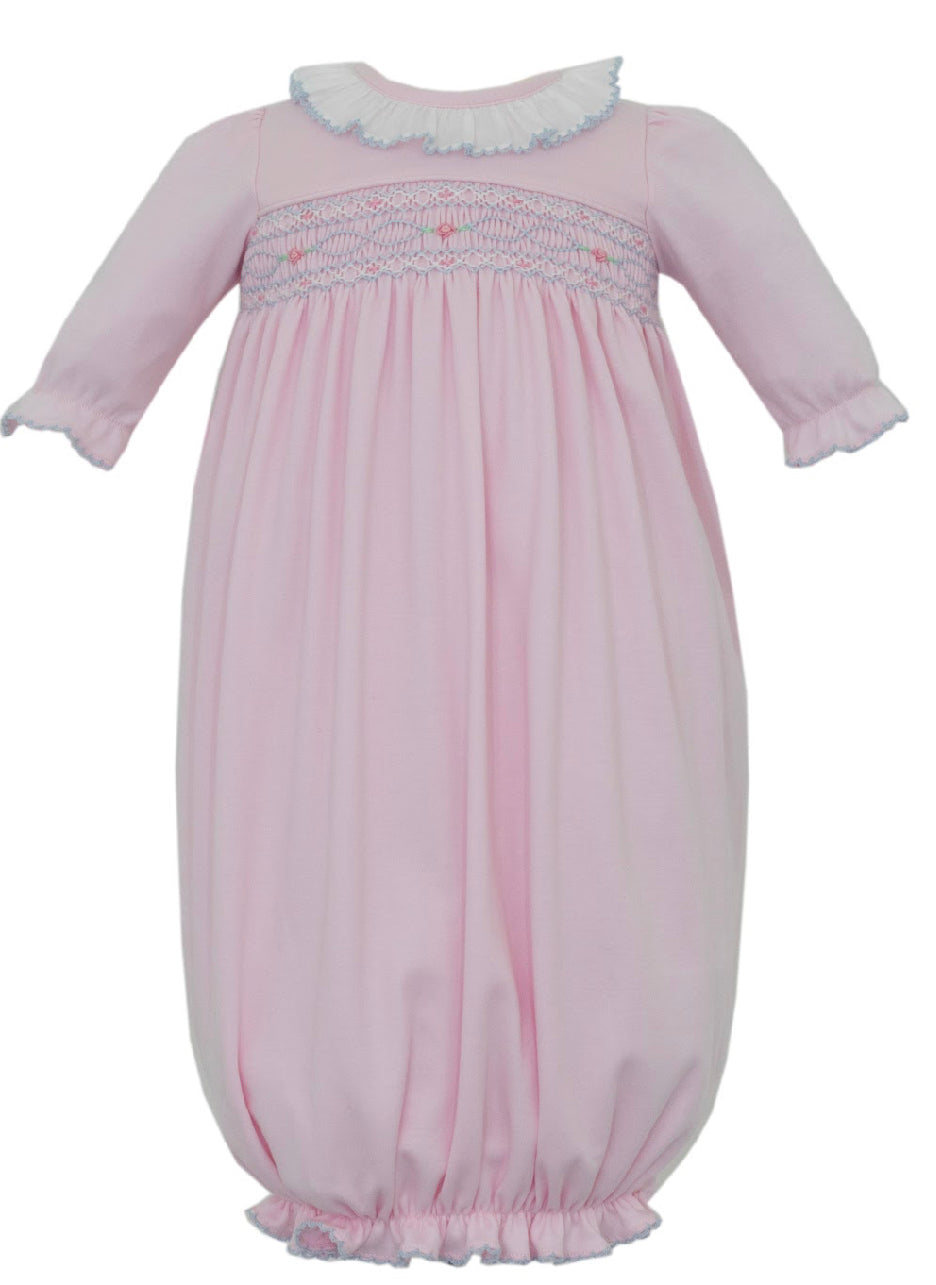 Emma Smocked Gown