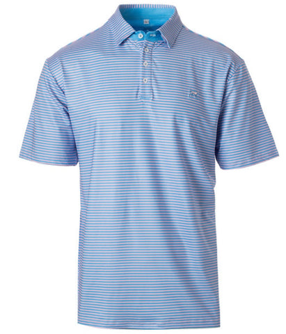 Signature Performance Polo Pink/Blue