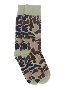 Lucky Duck Vintage Camo Socks