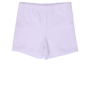 White Cartwheel Shorts