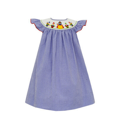 Snow White Smocked Dress