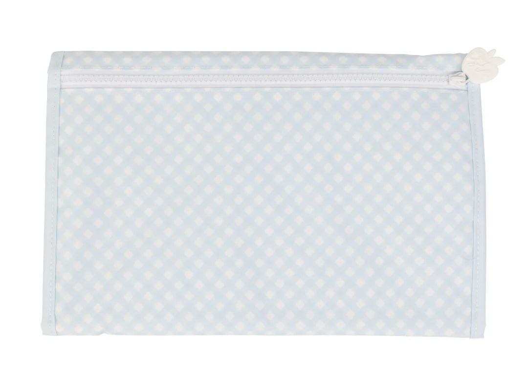 Blue changing pad