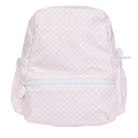 Pink gingham bag