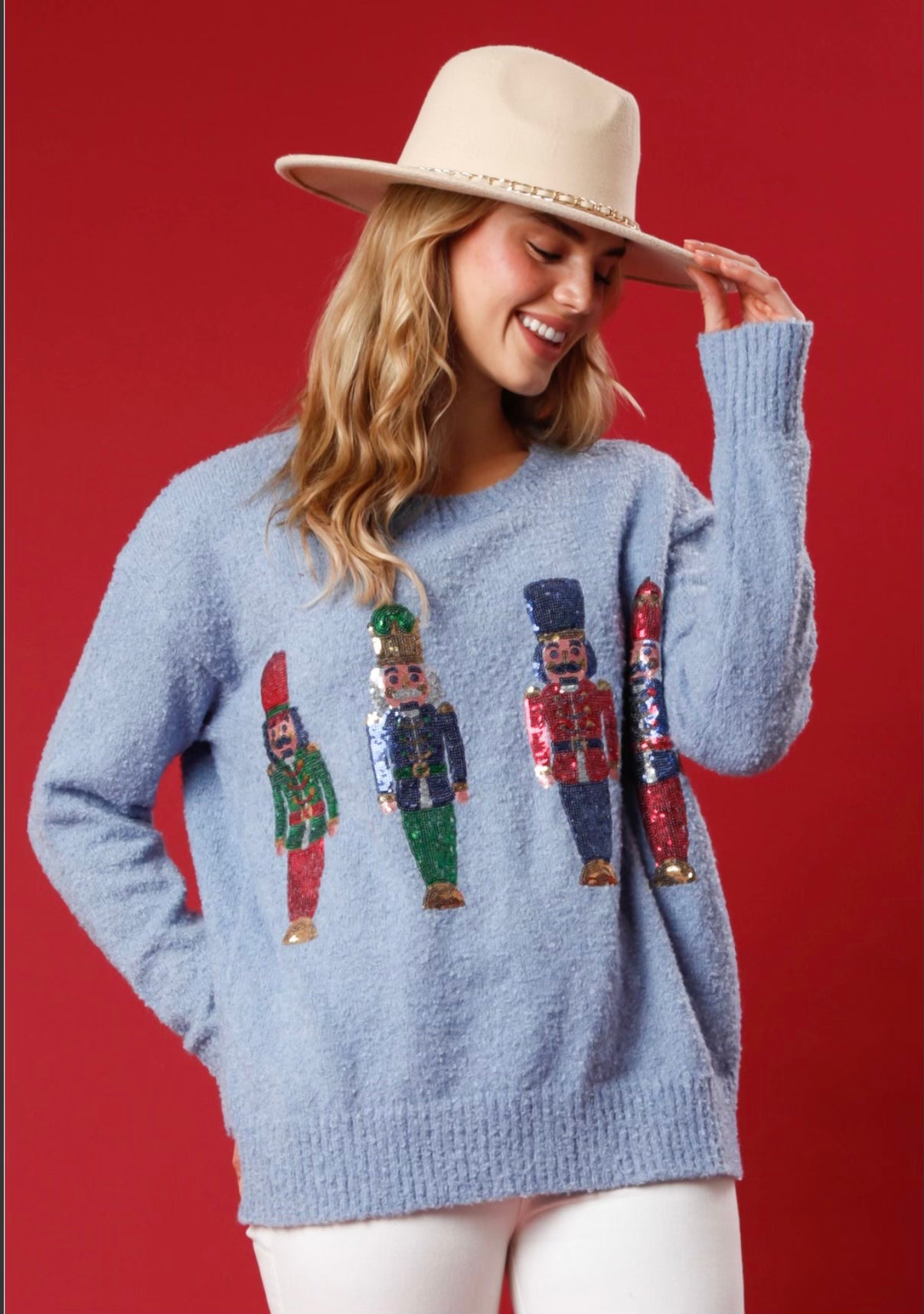 Comfy Nutcracker Sweater